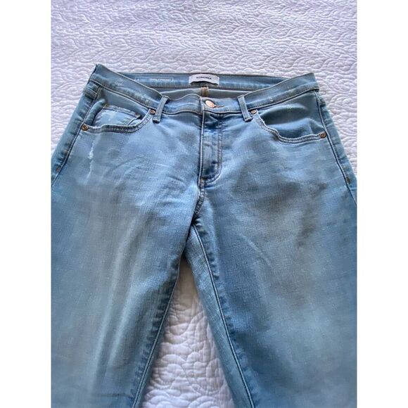 Sonoma Girlfriend Jeans Blue Light Wash Relaxed Fit Size 4 - Picture 7 of 11